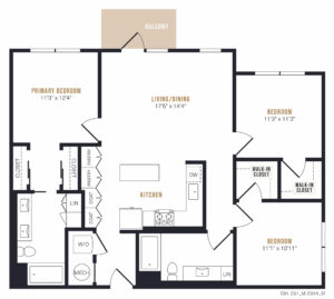 Living Life with Extra Luxuries - C1 floor plan