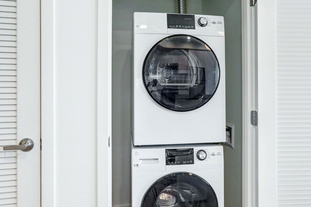 Plug Into an Effortlessly Exclusive Touch - Full-Size Washer & Dryer